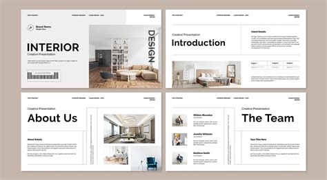 Interior Design Presentation Template