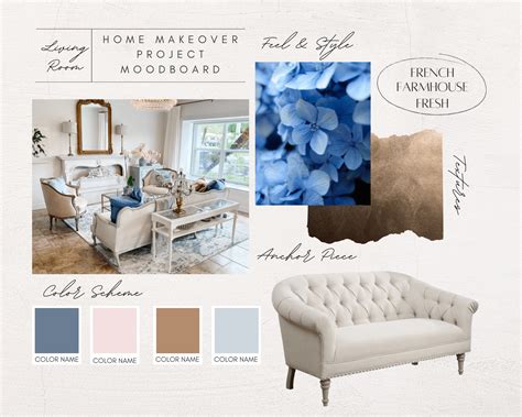 Interior Mood Board Template
