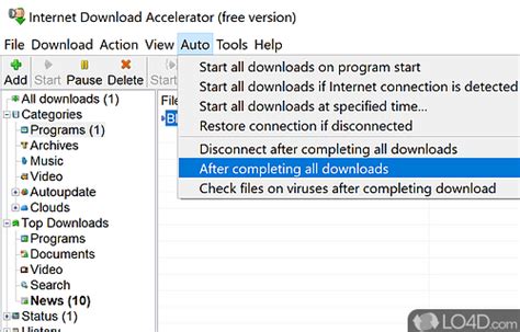 Internet Download Accelerator browser