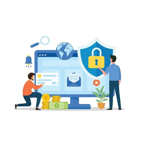 Internet security illustration
