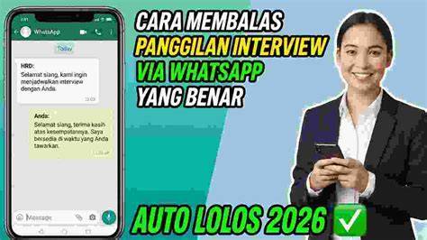 Interview via WhatsApp