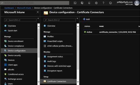 Intune NDES Connector Troubleshooting