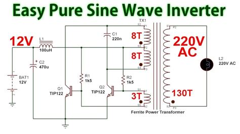 Inverter Circuit Diagram