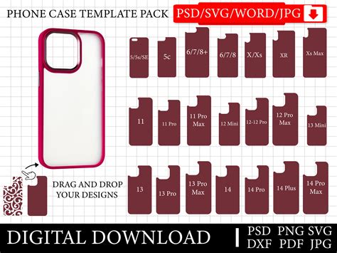 Iphone 6s Plus Template Case