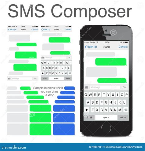 Iphone Text Template