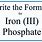 Iron III Phosphate
