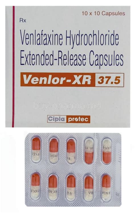 Is Generic venlafaxine the same as Effexor XR