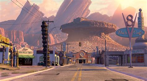 Is Radiator Springs based off a real town