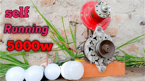 Is a self running generator possible