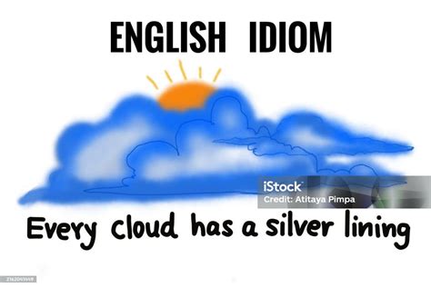 Is every cloud has a silver lining an idiom