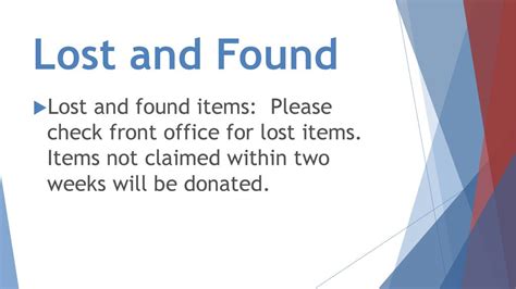 Is it correct to say lost and found