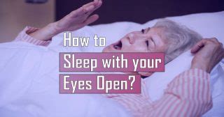 Is it normal to sleep with your eyes open