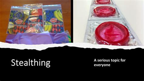 Is stealthing serious