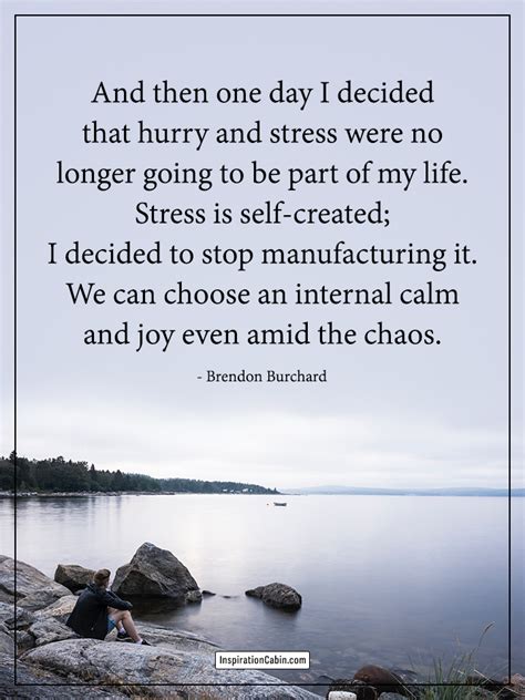 Is stress self created