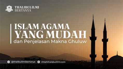 Islam agama mudah