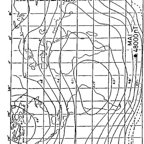 Isomagnetic Chart
