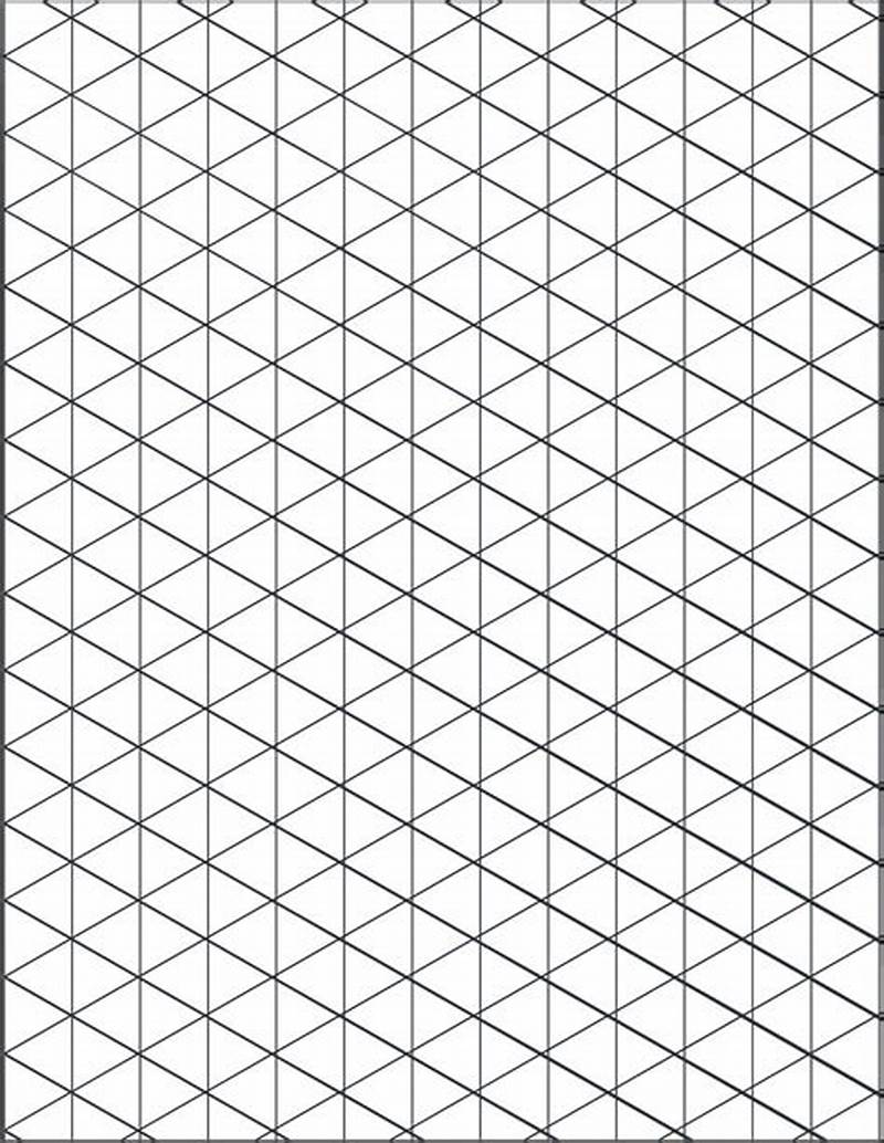 Isometric Graph Paper Printable