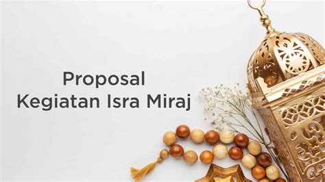 Isra Miraj 2024 Proposal
