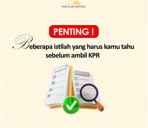 Istilah Penting KPR