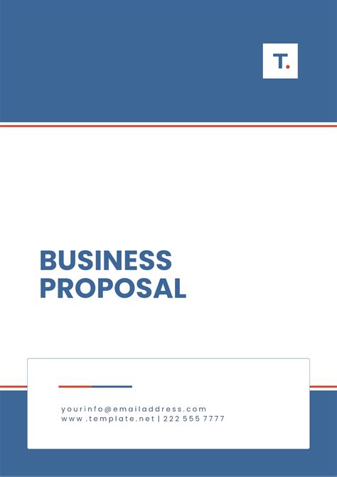 It Proposal Template Free