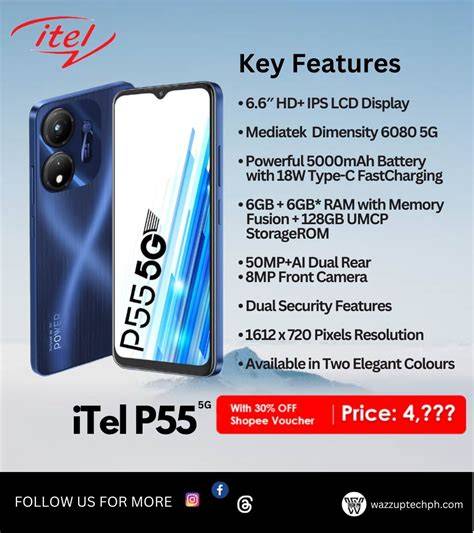 Itel P55 5G