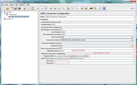 JDBC Configuration Troubleshooting