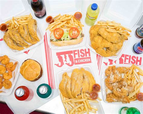 JJ Fish & Chicken specialty items