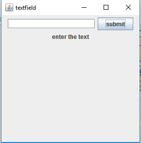 JTextField Java Swing