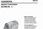 JVC Camcorder Instruction Manual