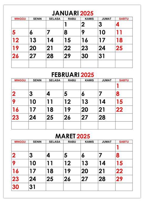Januari dan Februari 2025