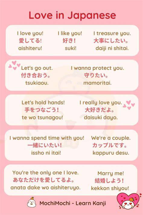 Japanese love letter