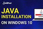 Java 8 Installation in Windows 10