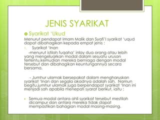 Jenis Jenis Al Uqud