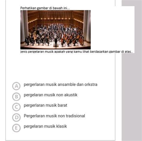 Jenis Pergelaran Musik Konser