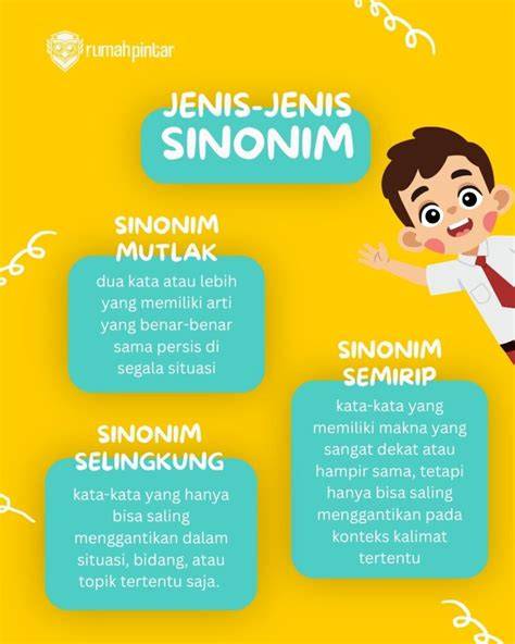 Jenis-Jenis Sinonim