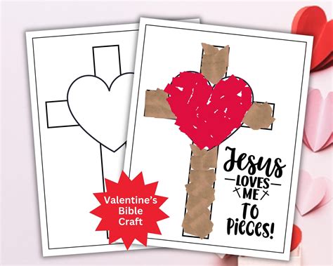 Jesus Loves Me To Pieces Template