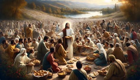 Jesus feeding 5000