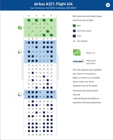 Jetblue Plane Seating Chart