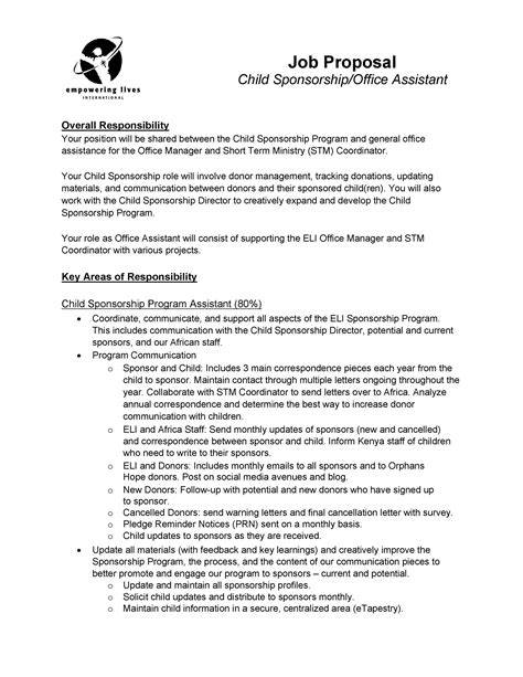 Job Proposal