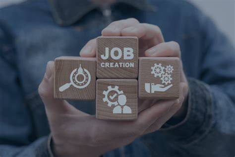 Job creation and opportunities