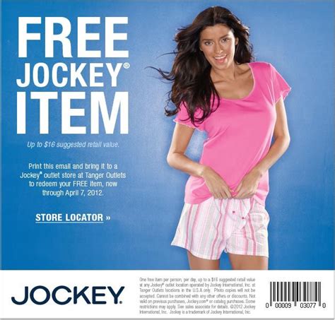 Jockey Coupons In Store Printable