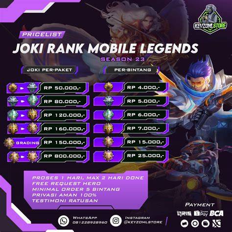Joki Rank Game Online