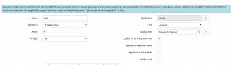 Jquery In A Catalog Client Script