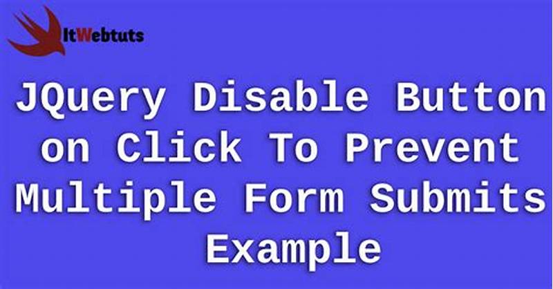 Jquery Prevent Form Submit On Button Click