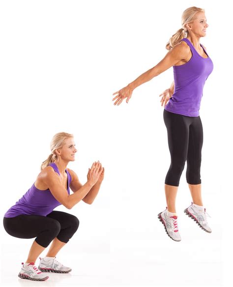 Ilustrasi Jump Squat