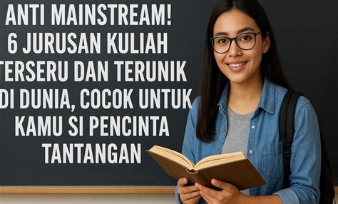 Jurusan Kuliah Anti Mainstream