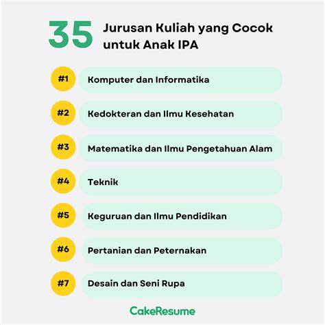 Jurusan Kuliah IPA