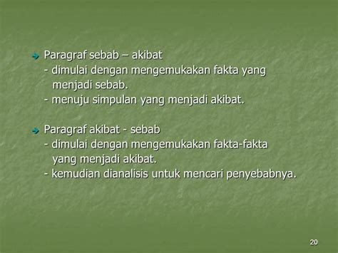 Kalimat Sebab Akibat