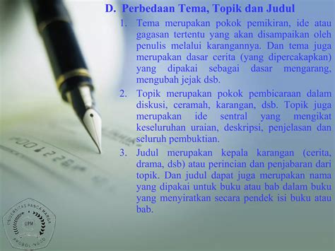 Kalimat Topik dan Judul