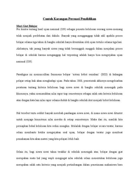 Karangan persuasi